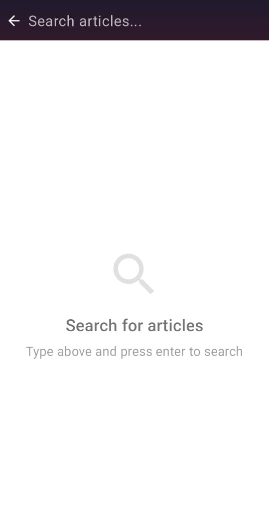 AI Pulse Search Screen
